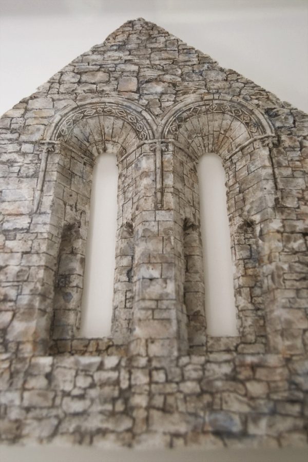 Photo of sculpture of Killone abbey